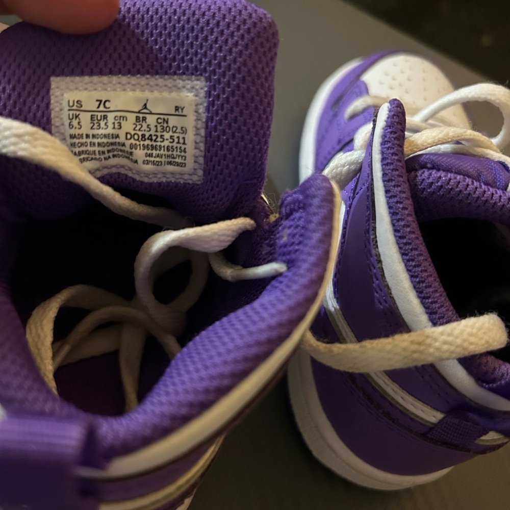 Nike Air Jordan 1 Mid “Purple Venom”